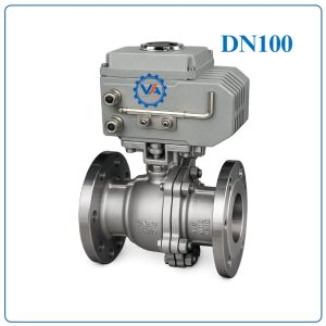 Van bi inox điều khiển điện DN100