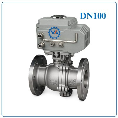 Van bi inox điều khiển điện DN100
