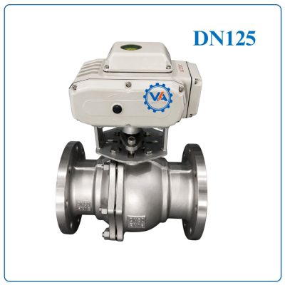 Van bi inox điều khiển điện DN125