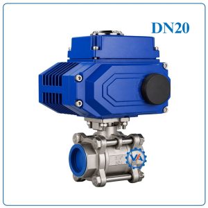 Van bi inox điều khiển điện DN20