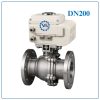 Van bi inox điều khiển điện DN200
