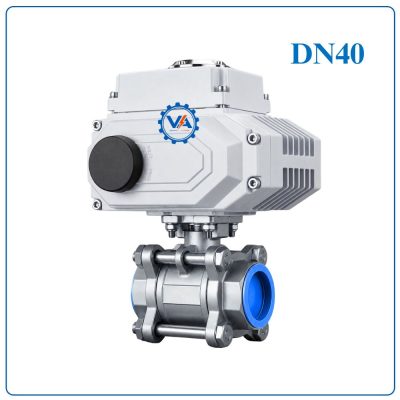 Van bi inox điều khiển điện DN40