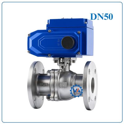 Van bi inox điều khiển điện DN50
