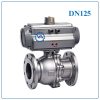 Van bi inox điều khiển khí nén DN125