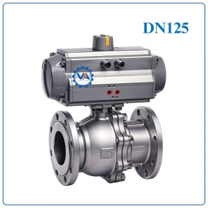 Van bi inox điều khiển khí nén DN125