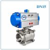 Van bi inox điều khiển khí nén DN15