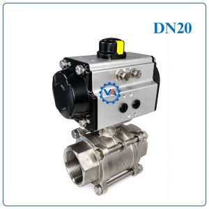 Van bi inox điều khiển khí nén DN20