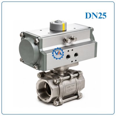 Van bi inox điều khiển khí nén DN25