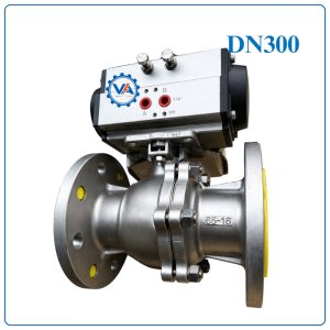 Van bi inox điều khiển khí nén DN300