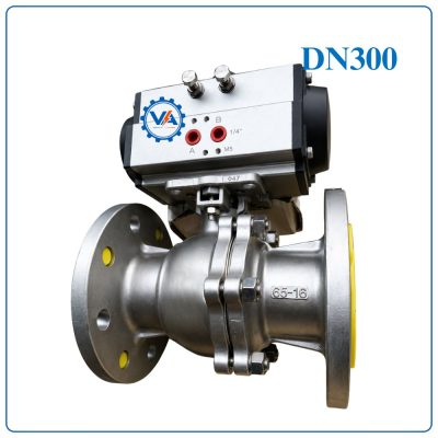 Van bi inox điều khiển khí nén DN300