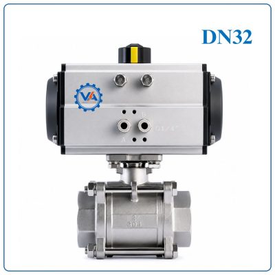 Van bi inox điều khiển khí nén DN32