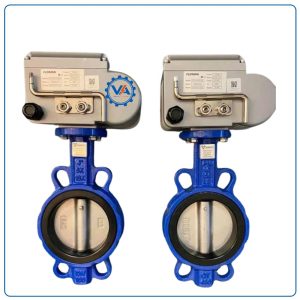 Van bướm gang điều khiển điện