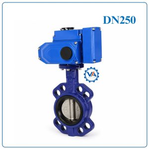 Van bướm gang điều khiển điện DN250