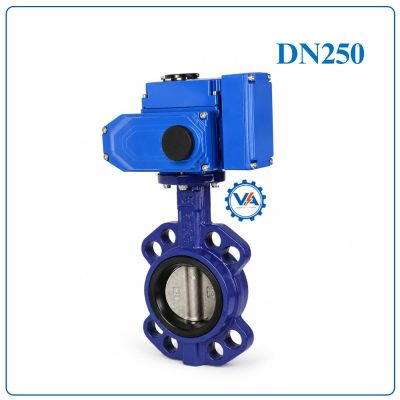 Van bướm gang điều khiển điện DN250