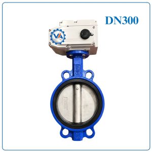 Van bướm gang điều khiển điện DN300