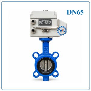 Van bướm gang điều khiển điện DN65
