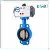 Van bướm gang điều khiển khí nén DN65