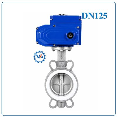 Van bướm inox điều khiển điện DN125