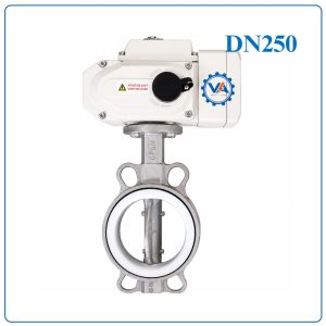 Van bướm inox điều khiển điện DN250