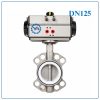 Van bướm inox điều khiển khí nén DN125