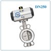 Van bướm inox điều khiển khí nén DN250